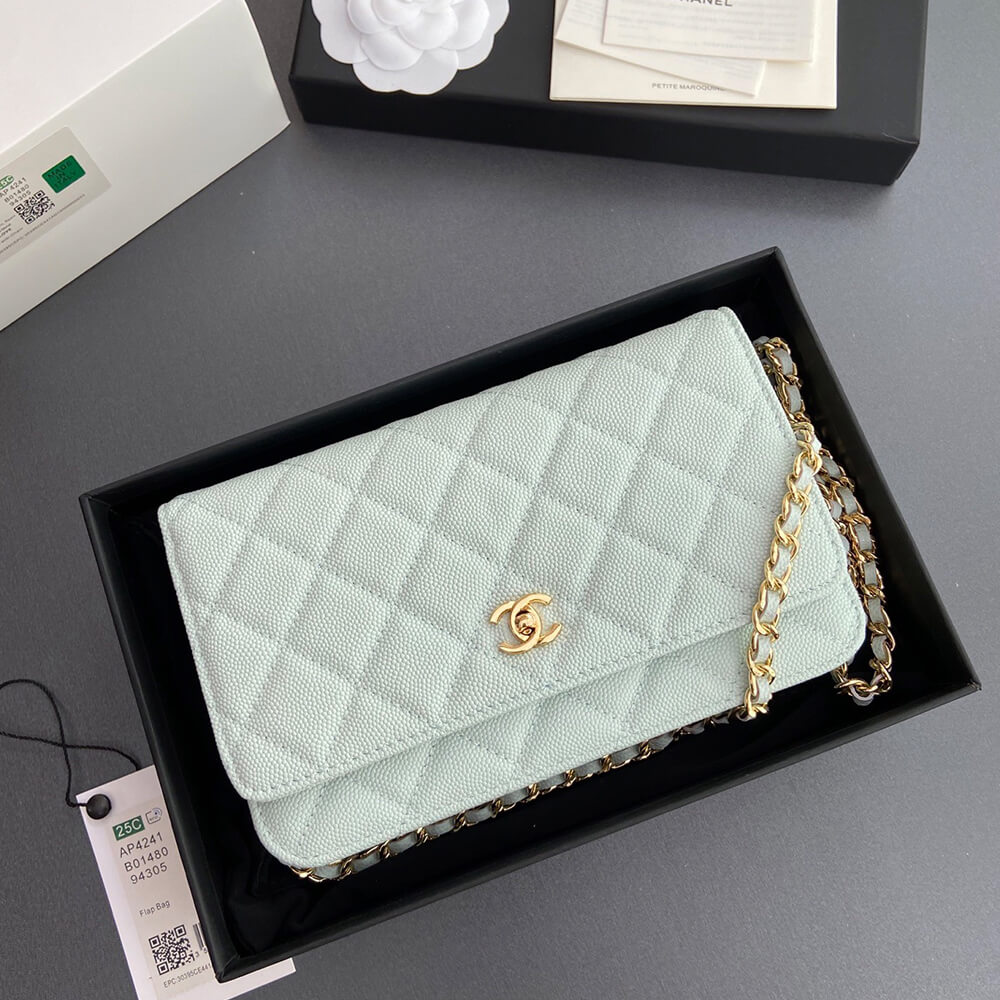 Ch**el Classic Wallet On Chain(high-end grade)