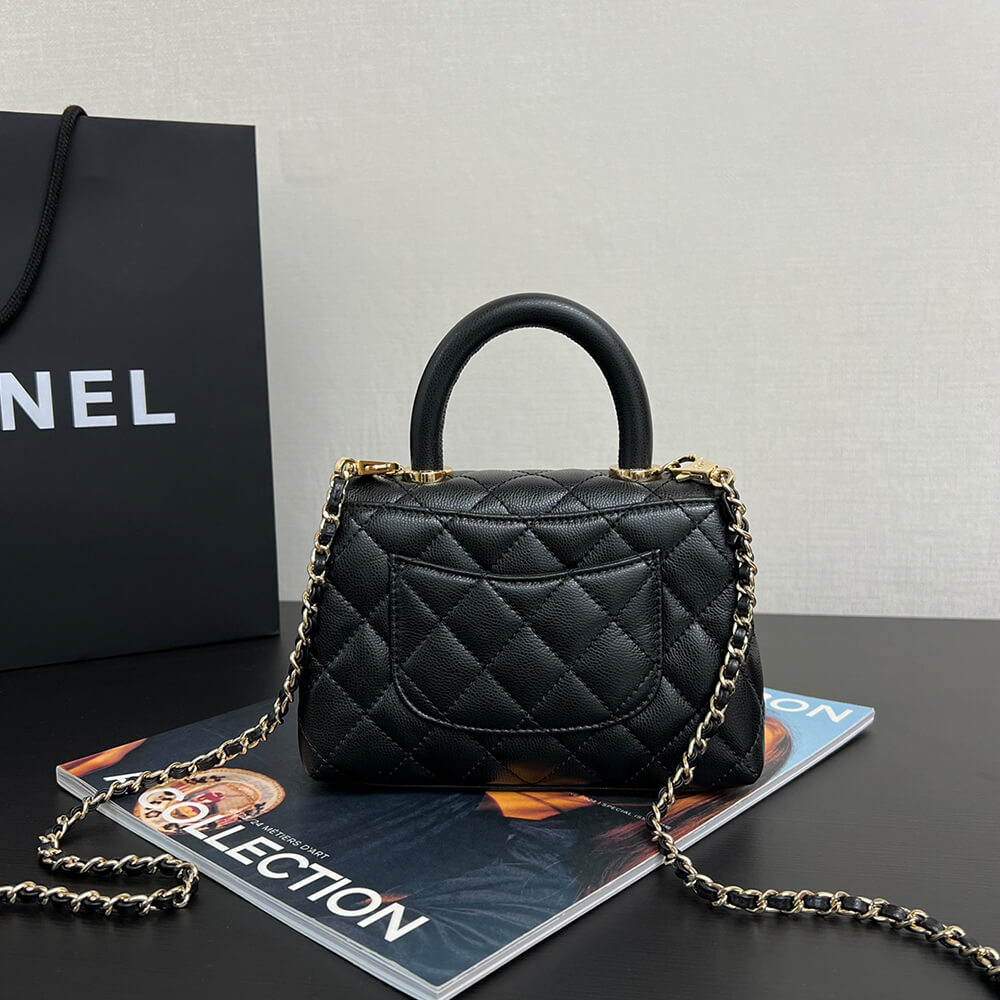 Ch**el MINI COCO Handle Bag(HIGH-END GRADE)