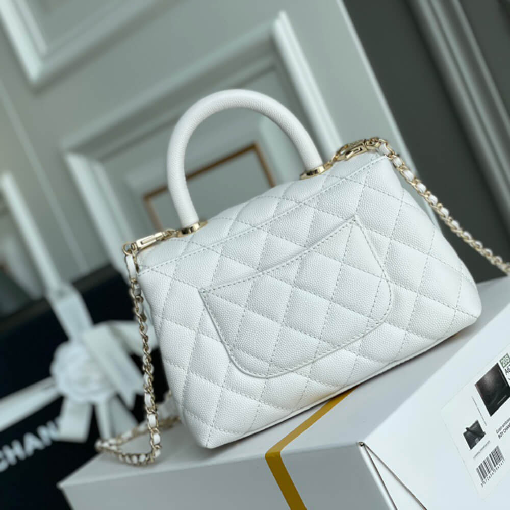 Ch**el MINI COCO Handle Bag(HIGH-END GRADE)