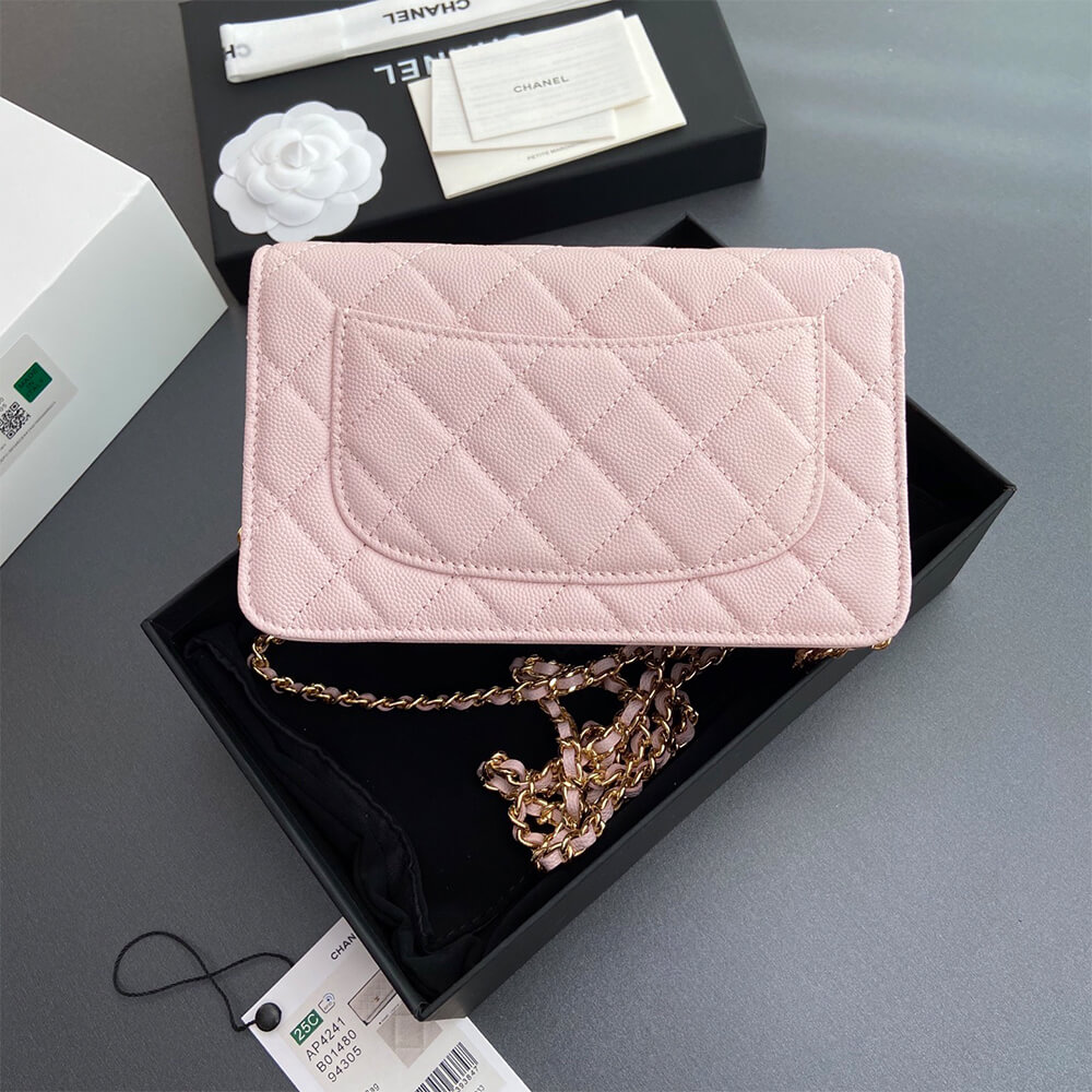 Ch**el Classic Wallet On Chain(high-end grade)