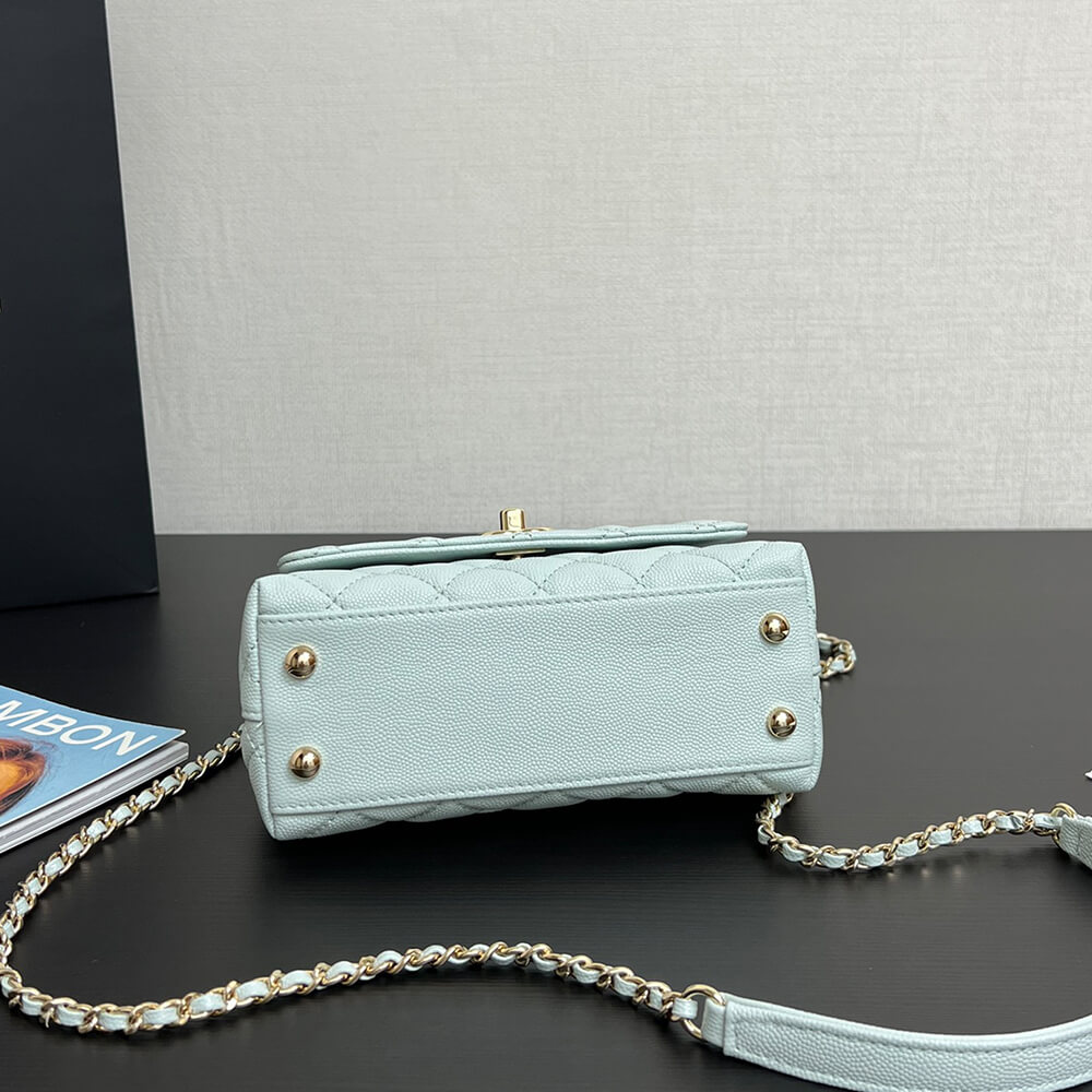 Ch**el MINI COCO Handle Bag(HIGH-END GRADE)