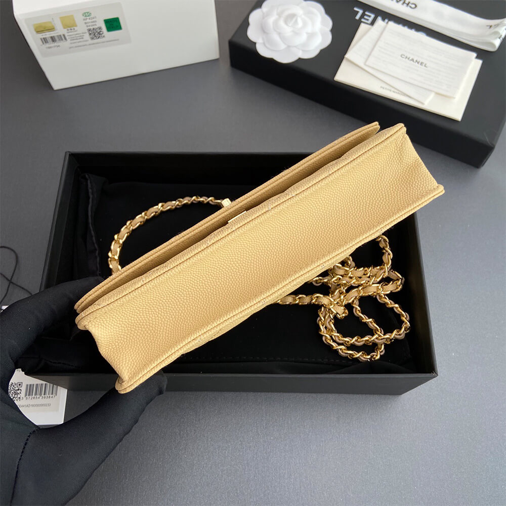 Ch**el Classic Wallet On Chain(high-end grade)
