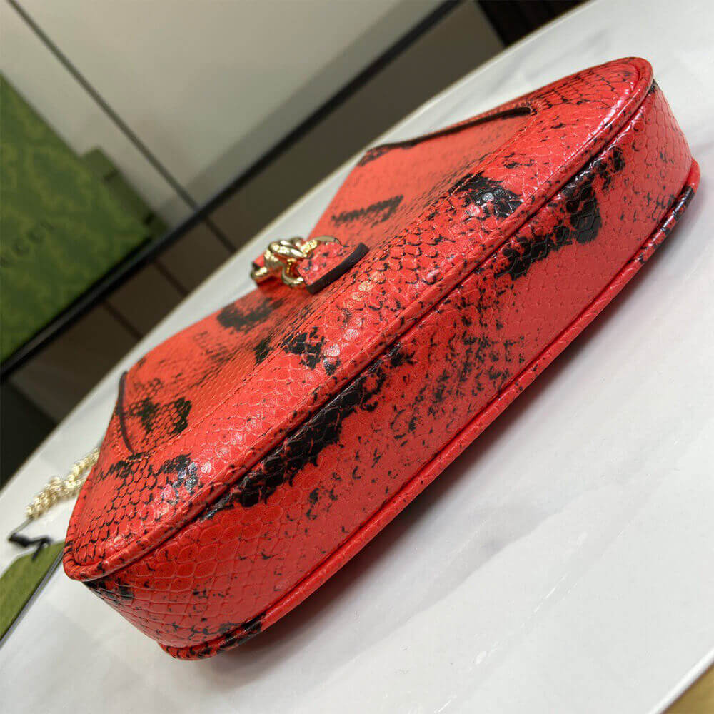 Gvc*1 Jackie Notte python mini bag(HIGH-END GRADE)