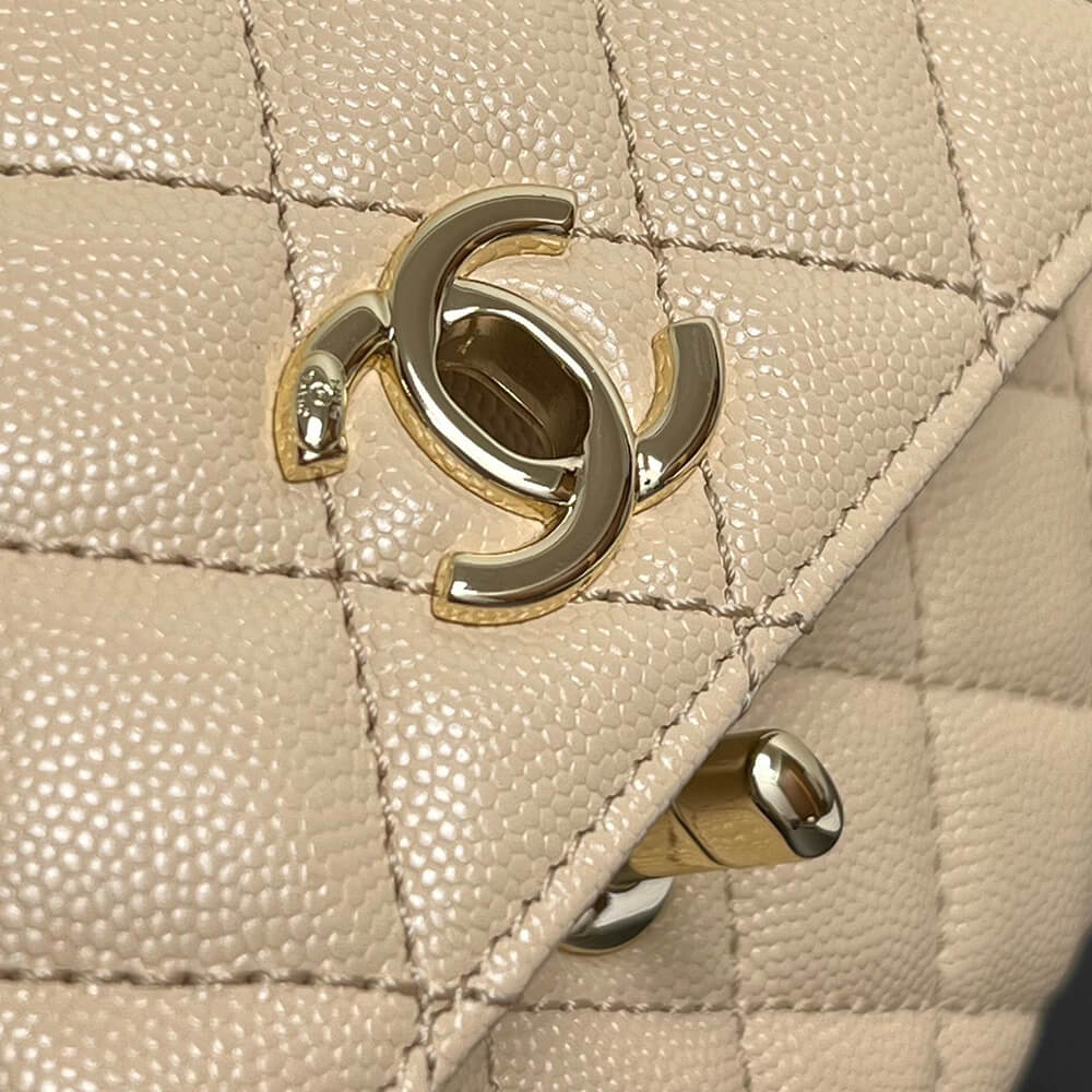 Ch**el MINI COCO Handle Bag(HIGH-END GRADE)