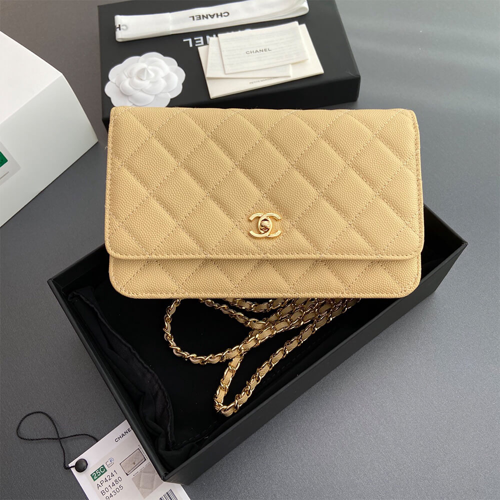 Ch**el Classic Wallet On Chain(high-end grade)