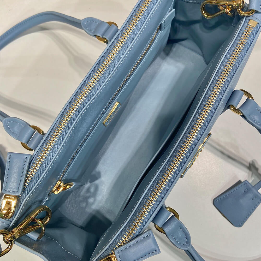 Medium Pra*a Galleria leather bag(HIGH-END GRADE)