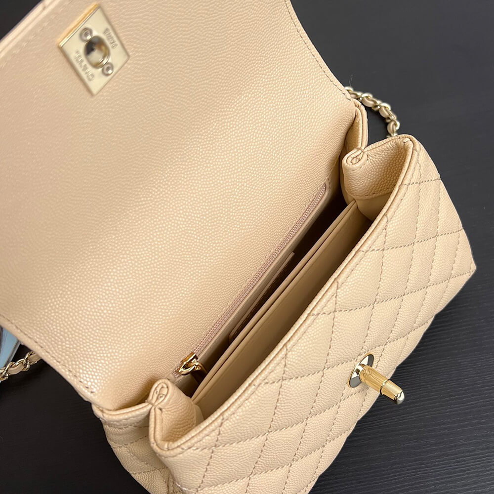 Ch**el MINI COCO Handle Bag(HIGH-END GRADE)