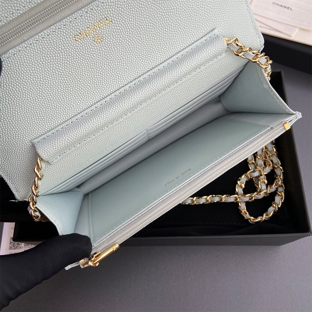 Ch**el Classic Wallet On Chain(high-end grade)