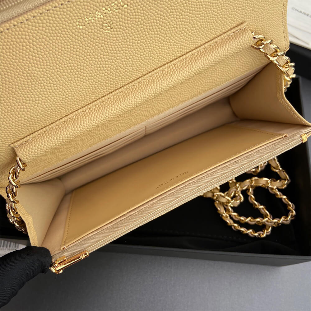 Ch**el Classic Wallet On Chain(high-end grade)