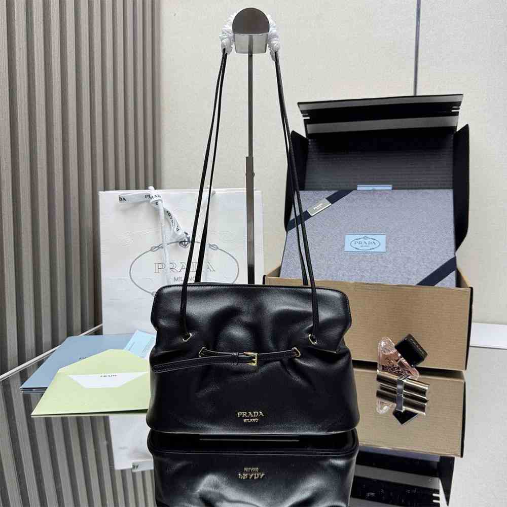 Small Pra*a Dada nappa leather bag