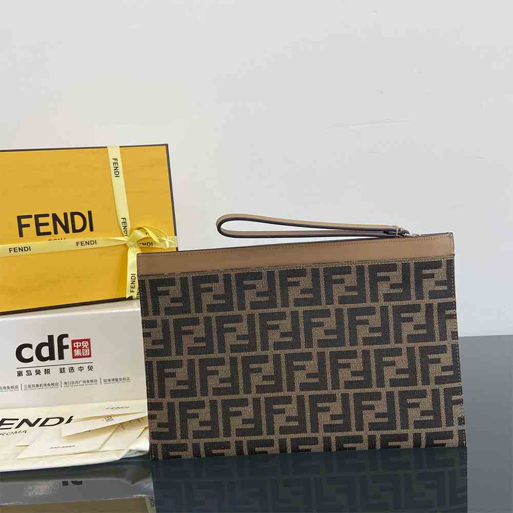 FF Jacquard Flat Pouch Medium
