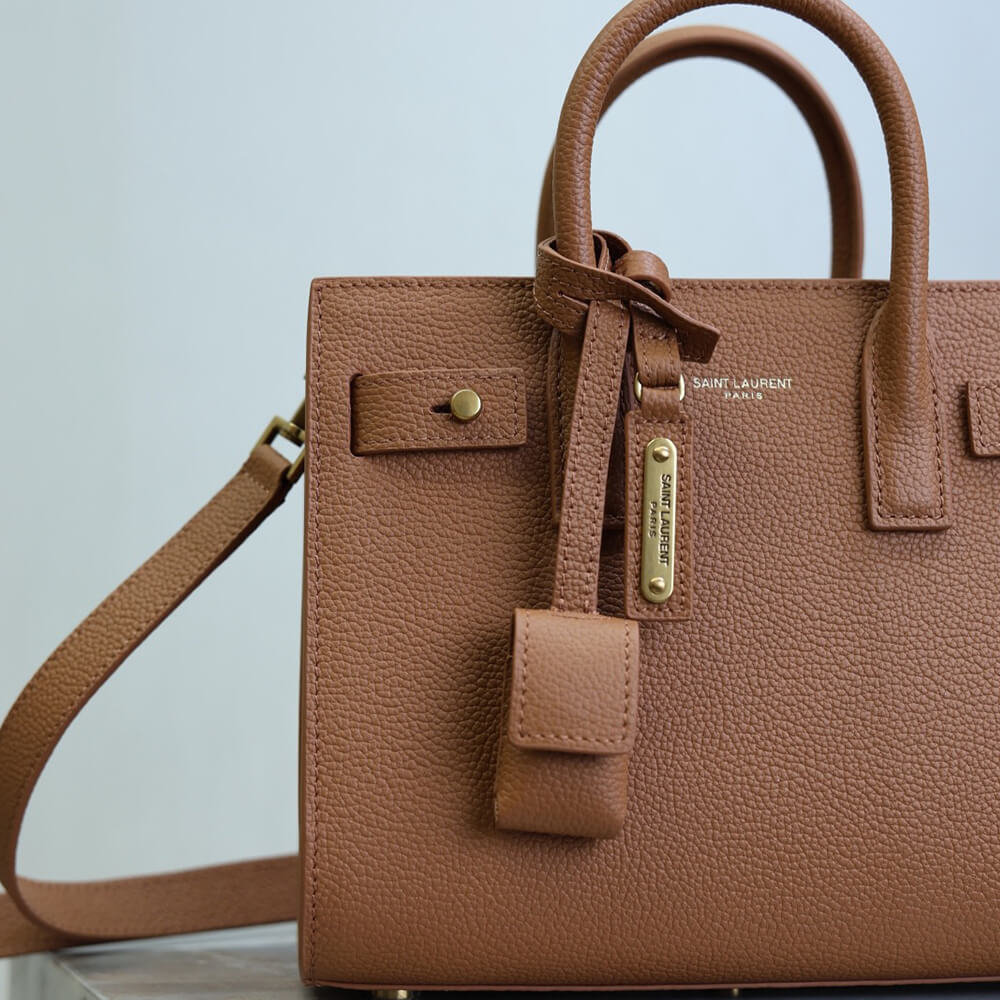 Y51 SAC DE JOUR IN S*pPLE GRAINED LEATHER – NANO(HIGH-END GRADE)