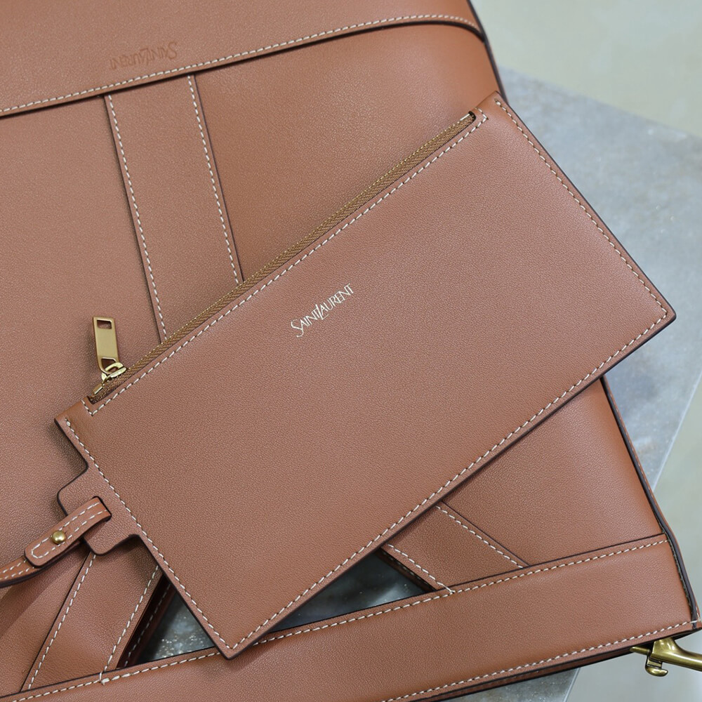 Y51 Y small bucket in canvas and leather(HIGH-END GRADE)