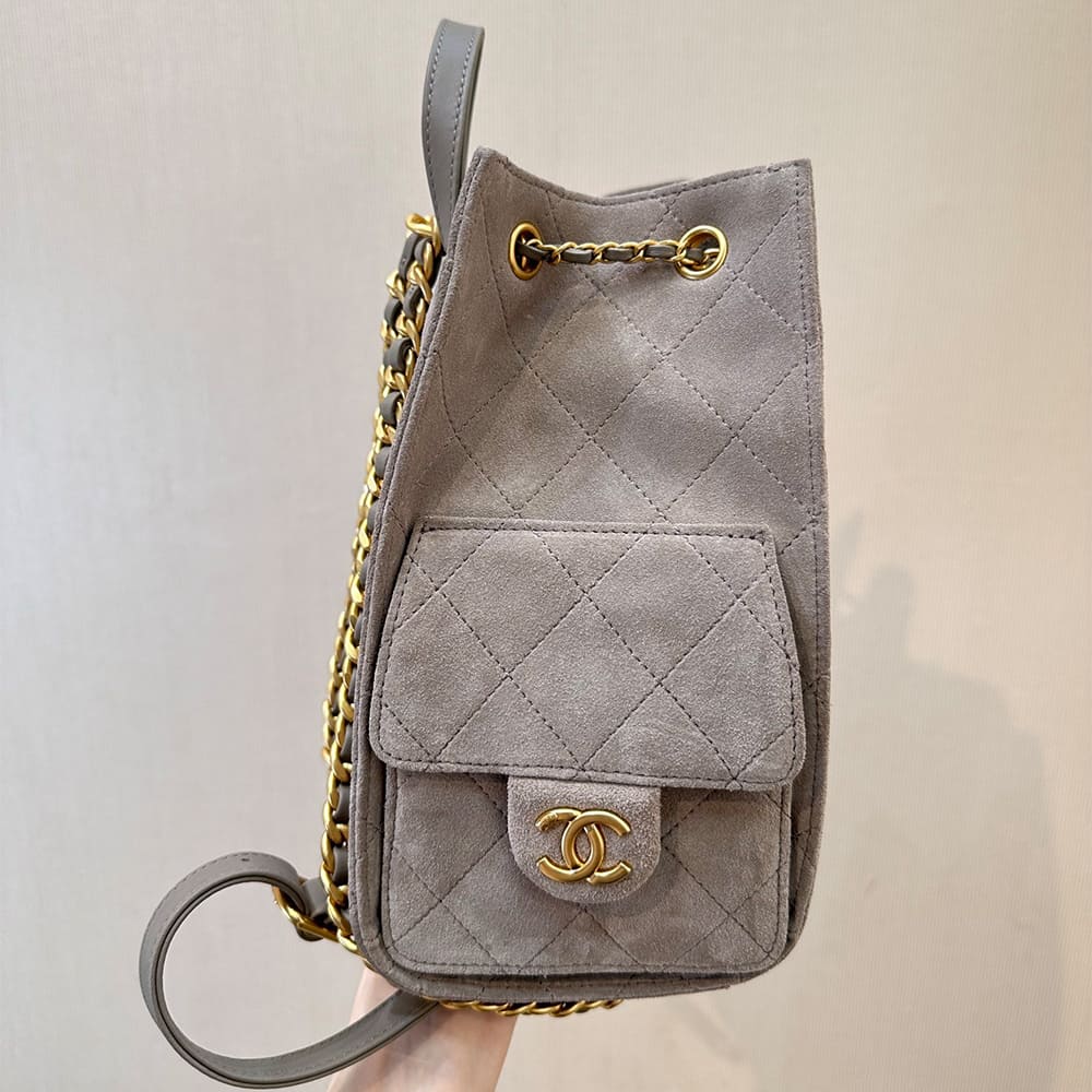 Ch**el 25 Medium Backpack(HIGH-END GRADE)