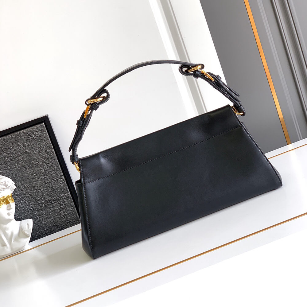Pra*a Enchaine medium leather bag(HIGH-END GRADE)