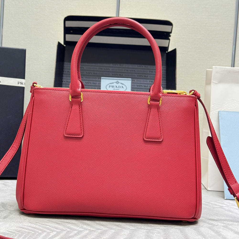 Pra*a Galleria medium Saffiano leather bag(HIGH-END GRADE)