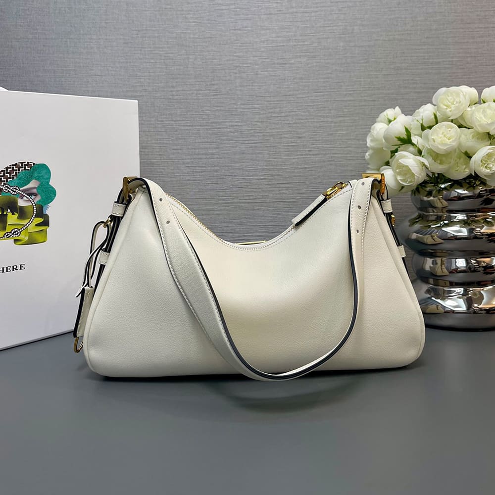 Pra*a Aimee medium leather shoulder bag