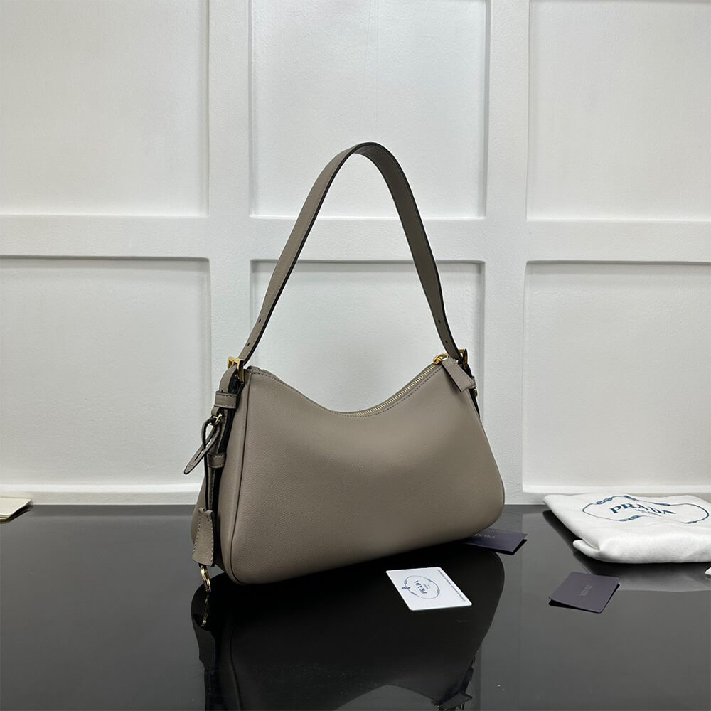 Pra*a Aimee medium leather shoulder bag