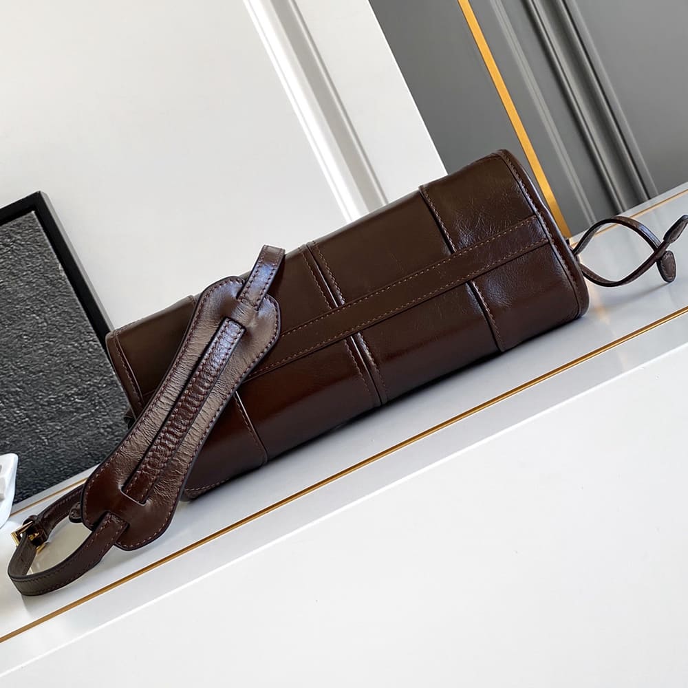Pra*a Bonnie leather mini handbag(HIGH-END GRADE)