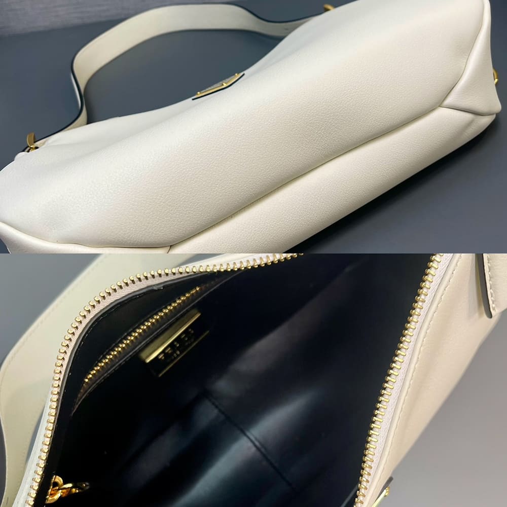 Pra*a Aimee medium leather shoulder bag