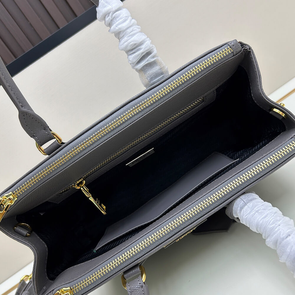 Pra*a Galleria medium Saffiano leather bag(HIGH-END GRADE)