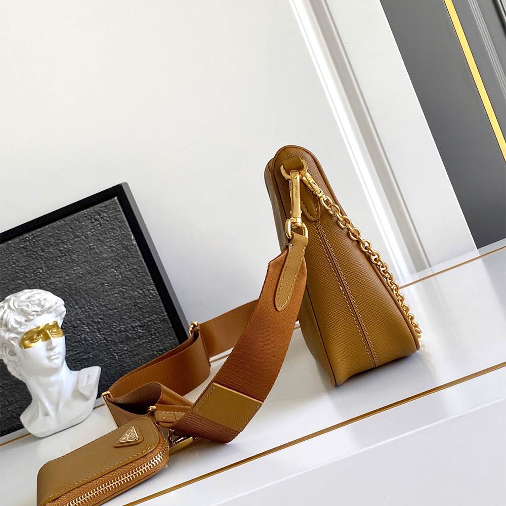 Pra*a Re-Edition 2005 Saffiano leather bag