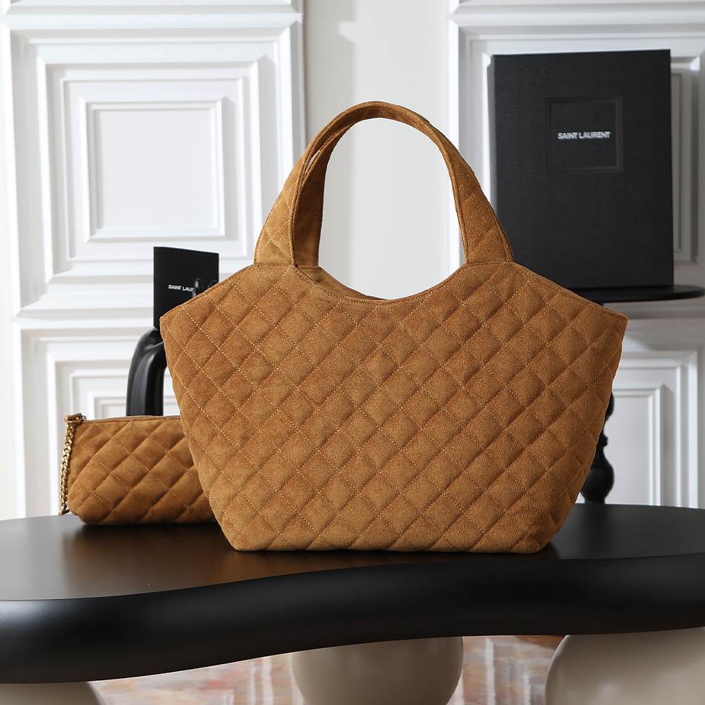 Y51 CARE Medium in quilted suede(HIGH-END GRADE)
