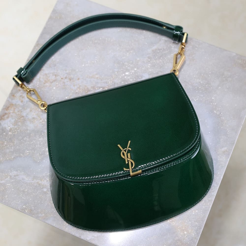 Y51 Mini VOLTAIRE TOP HANDLE bag in patent leather