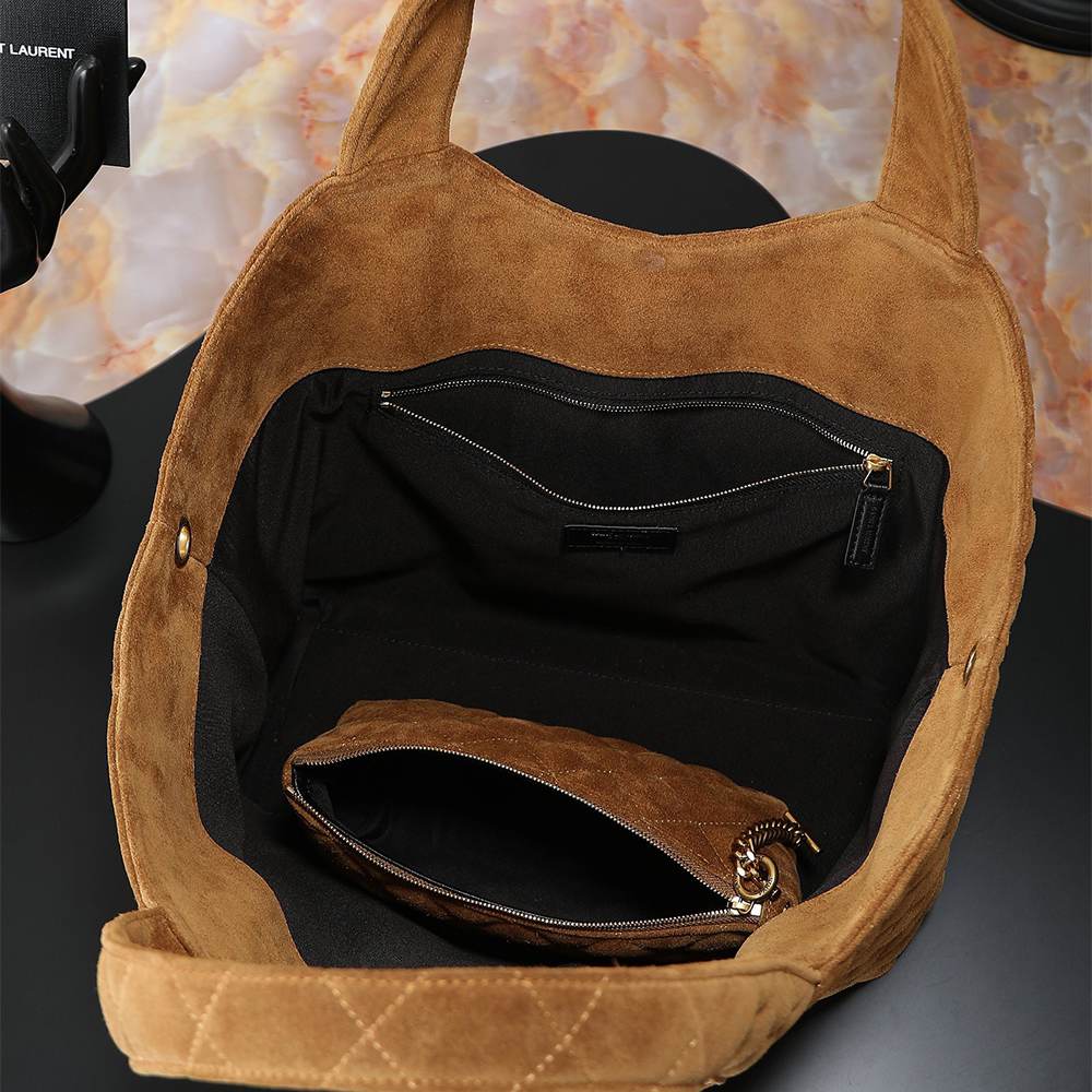Y51 CARE Medium in quilted suede(HIGH-END GRADE)