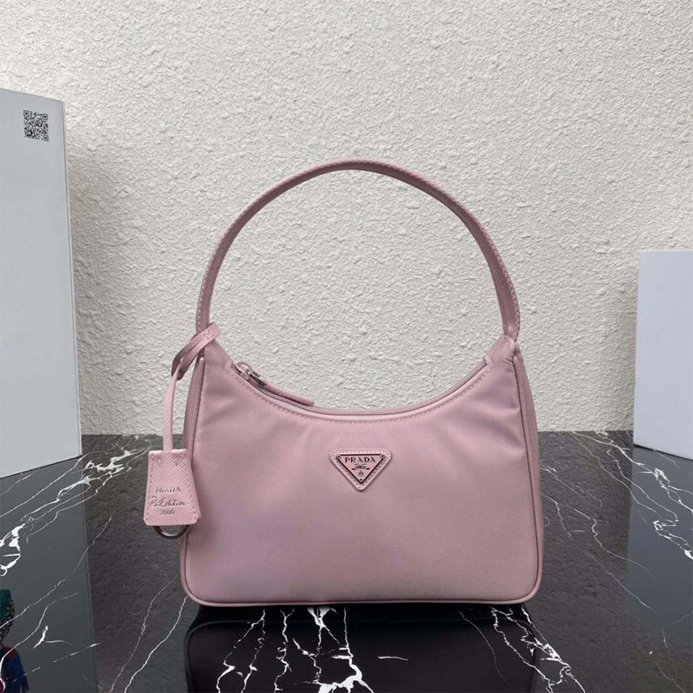 Pra*a Re-Edition 2005 Re-Nylon and Saffiano mini bag