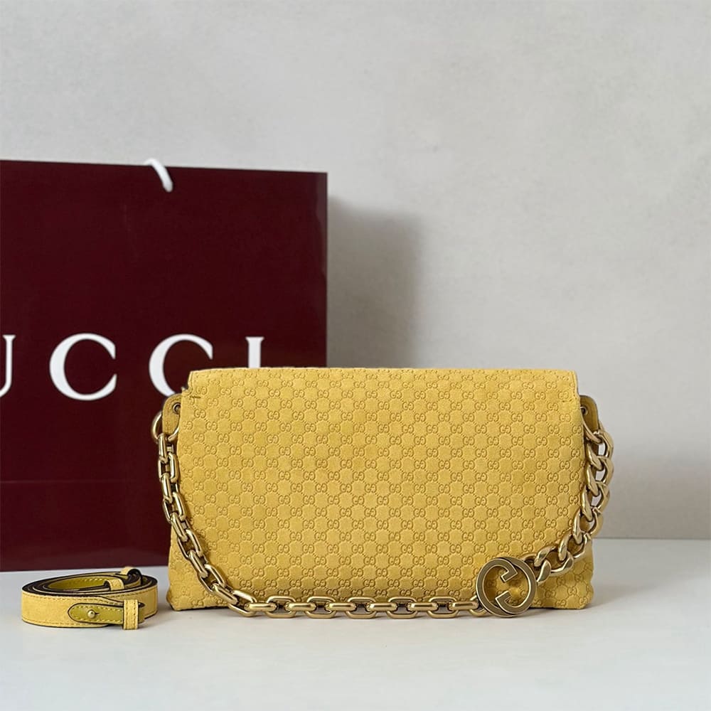 Gvc*1 Medium shoulder bag with chain(HIGH-END GRADE)