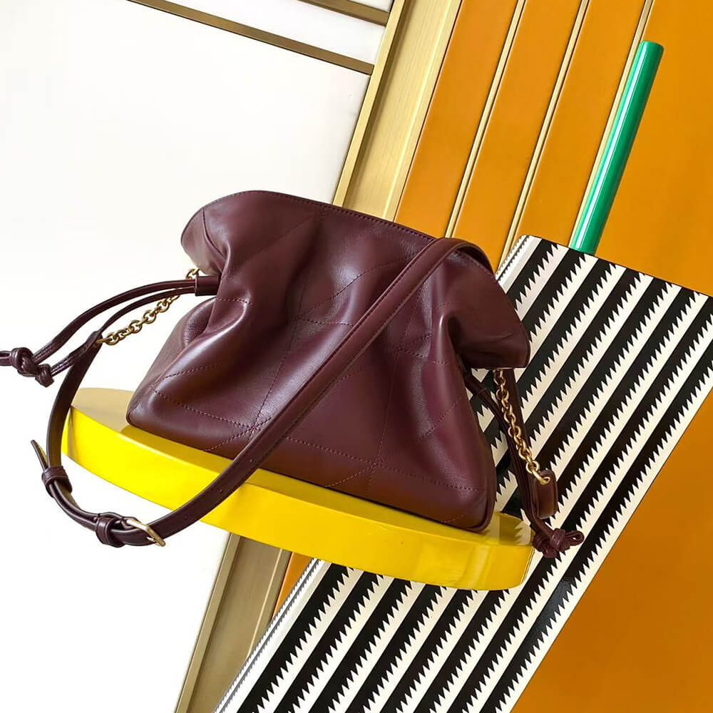 Y51 JAMIE shoulder pouch in lambskin