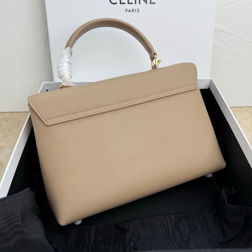 Ce1i*e MEDIUM NINO BAG IN S*pPLE GRAINED CALFSKIN(HIGH-END GRADE)