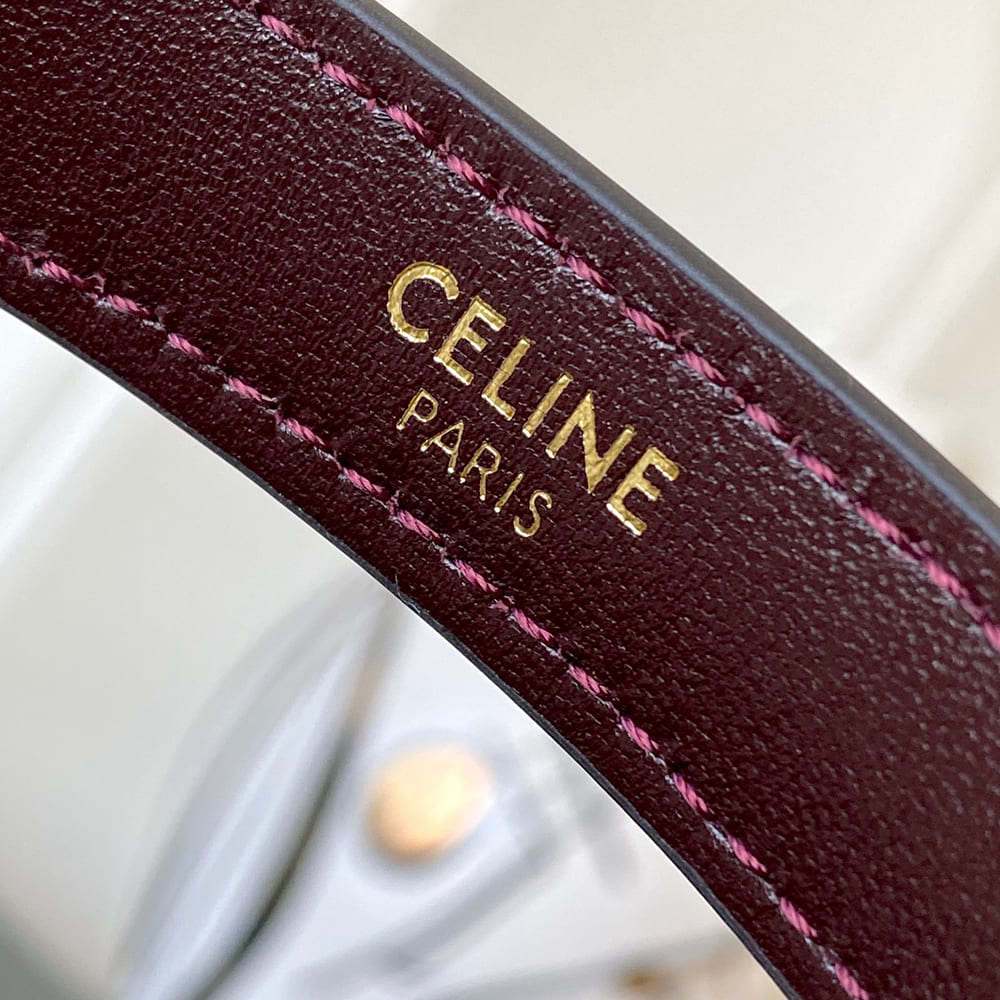 Ce1i*e TEEN GARANCE bag in BICOLOUR PATENT CALFSKIN(HIGH-END GRADE)