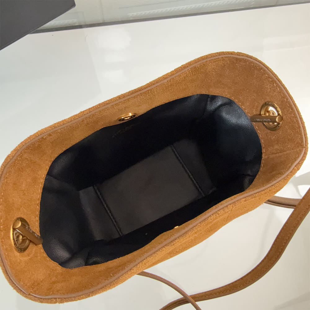 Y51 JAMIE mini shoulder pouch in suede