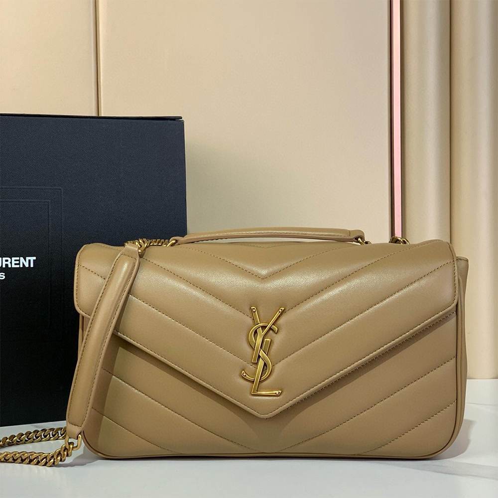 Y51 LOULOU medium in MATELASSÉ lambskin(HIGH-END GRADE)