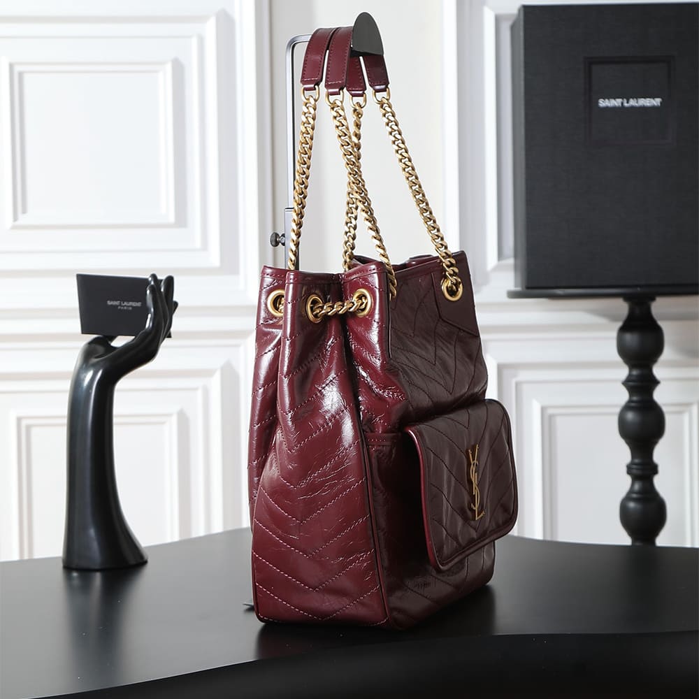 Y51 NIKI small shopping in vintage leather(HIGH-END GRADE)