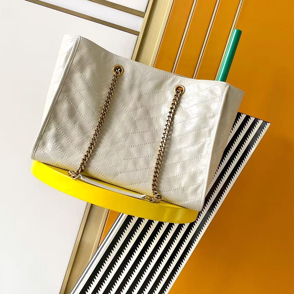 Y51 NIKI shopping in vintage leather(HIGH-END GRADE)