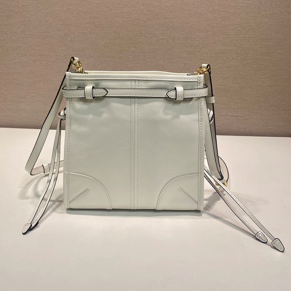 Pra*a Bonnie leather mini shoulder bag(HIGH-END GRADE)
