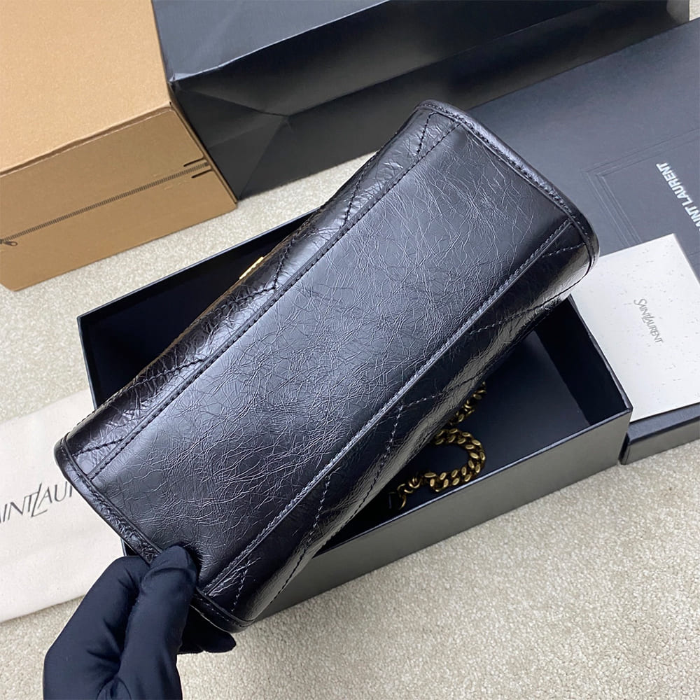 Y51 NIKI small shopping in vintage leather(HIGH-END GRADE)