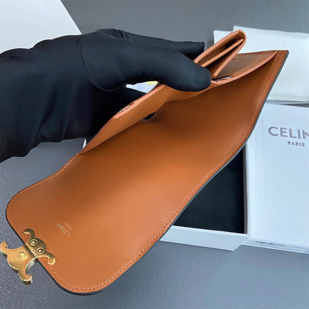Ce1i*e Small Triomphe Flap Wallet(HIGH-END GRADE)