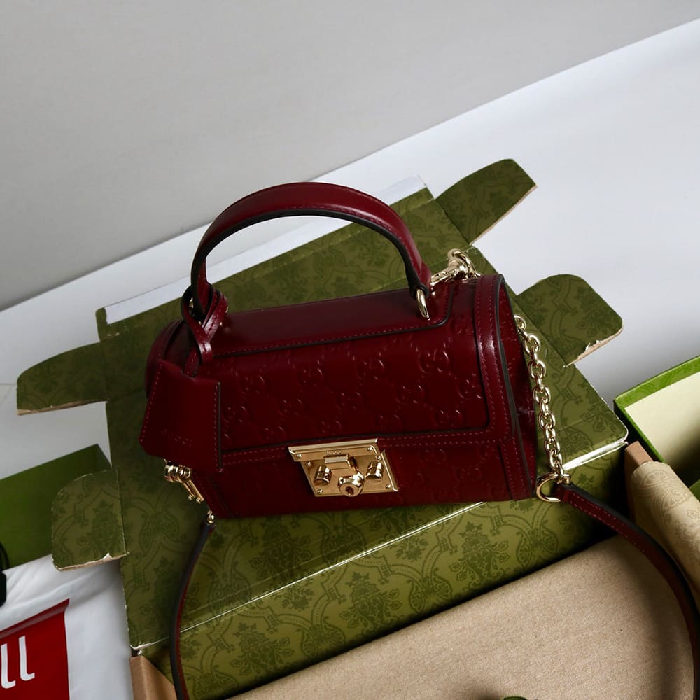 Gvc*1 Padlock small top handle bag(HIGH-END GRADE)