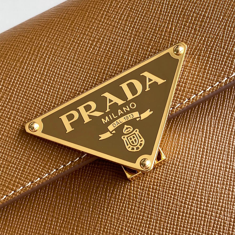 Pra*a Mini Saffiano leather bag(HIGH-END GRADE)