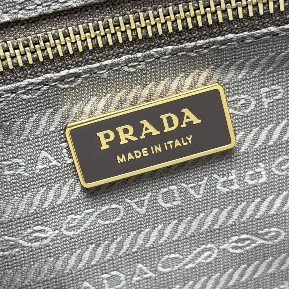 Pra*a Bonnie extra-large leather handbag(HIGH-END GRADE)