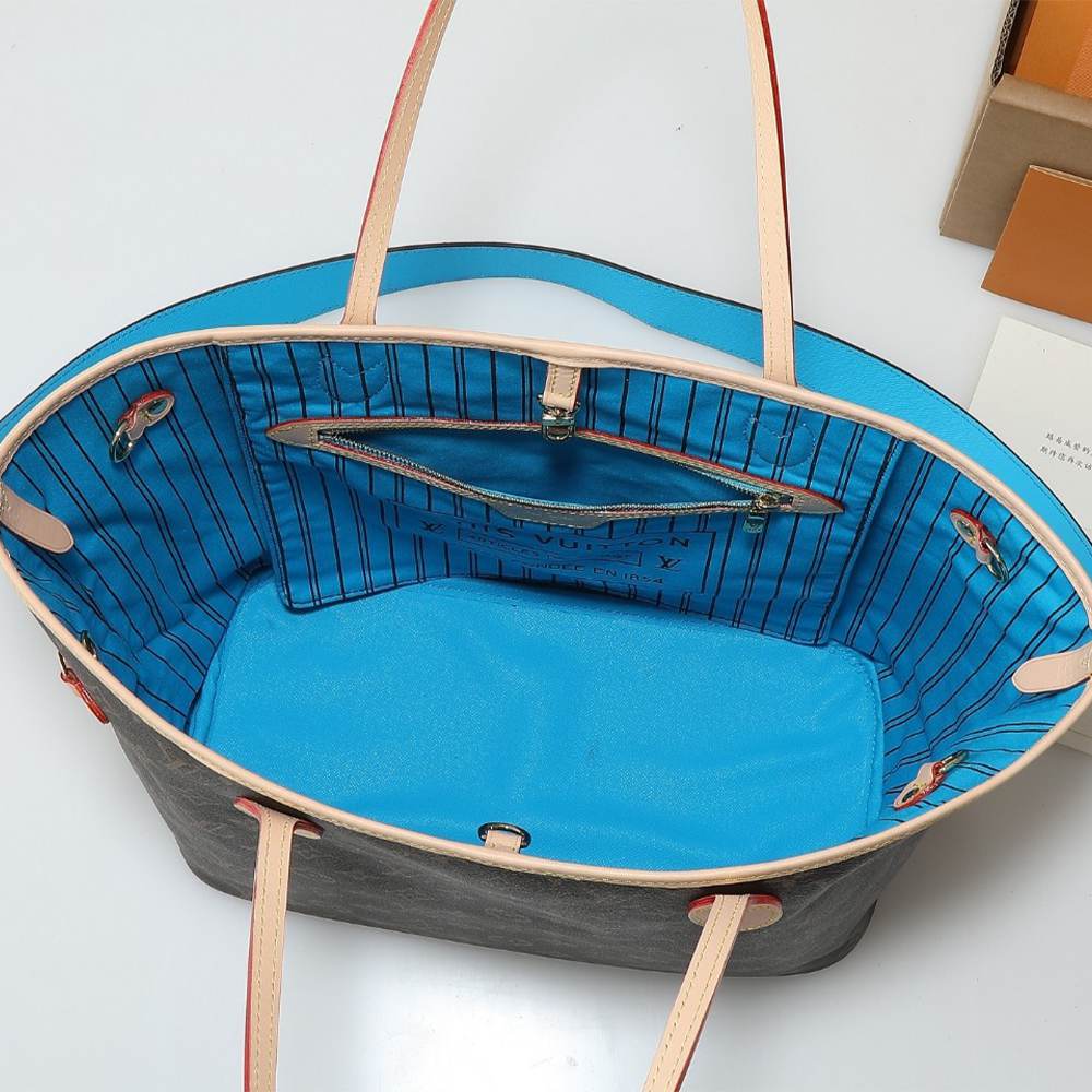 LV Neverfull Bandoulière Inside Out MM