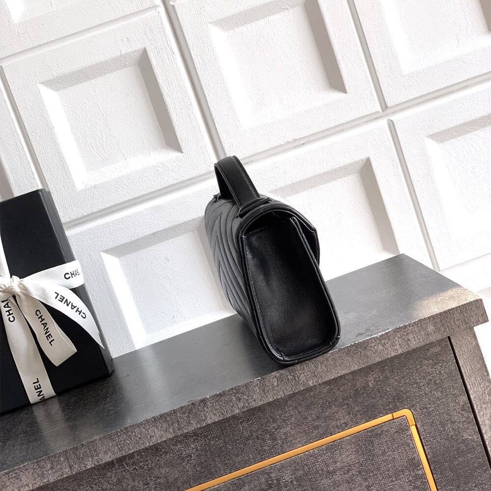 Ch**el Top Handle small Flap(HIGH-END GRADE)