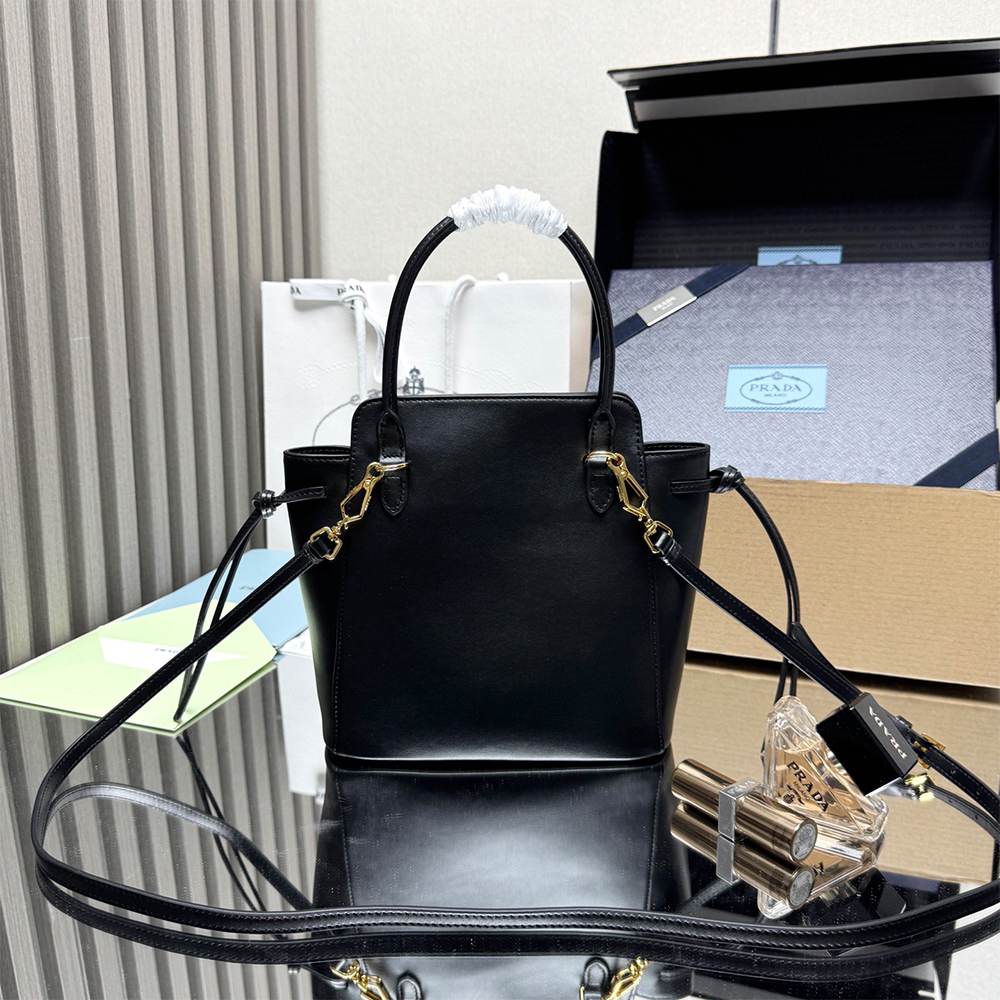 Pra*a Carry mini leather handbag(HIGH-END GRADE)