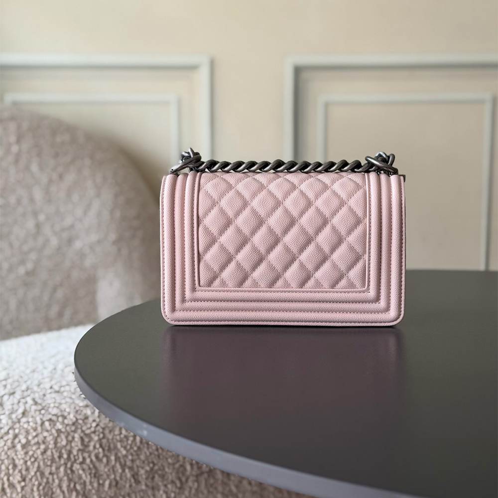Ch**el Small BOY Ch**el Handbag(HIGH-END GRADE)