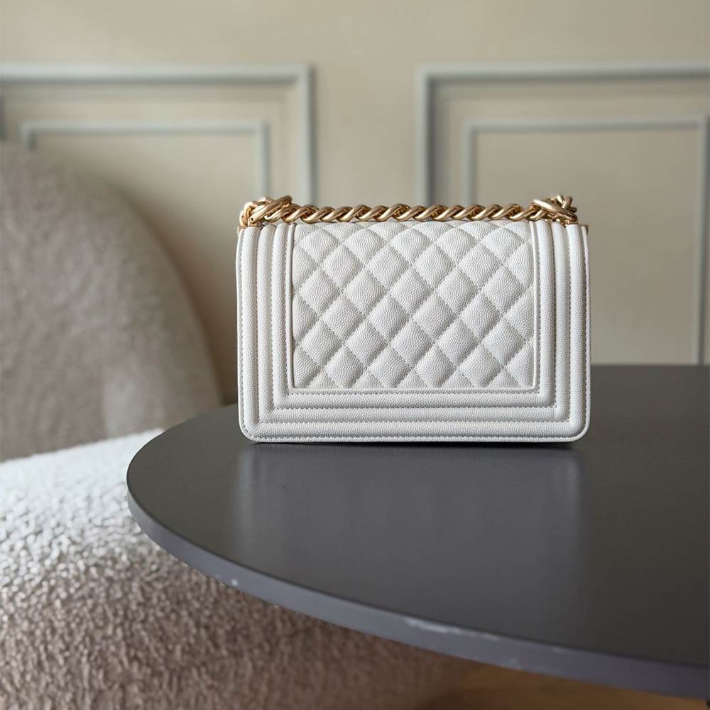 Ch**el Small BOY Ch**el Handbag(HIGH-END GRADE)