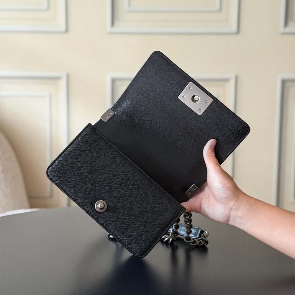 Ch**el Small BOY Ch**el Handbag(HIGH-END GRADE)